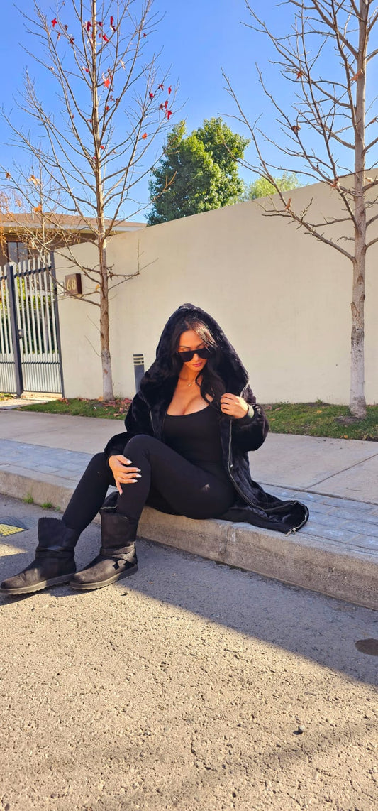 Abrigo Peludito de Invierno de Pamela Díaz